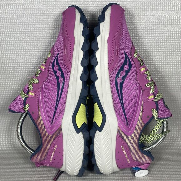 Saucony Excursion TR15 Womens Size 8.5 Purple Running Walking Casual Sneakers - Picture 7 of 11